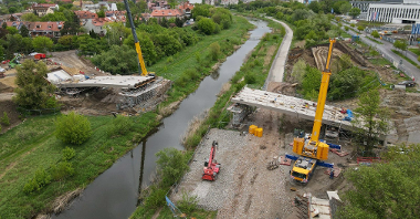 Galeria zdjęć z budowy mostów Berdychowskich