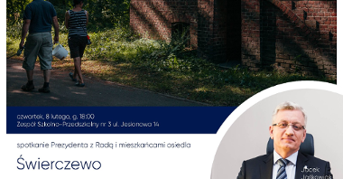 Kolejne w 2024 roku spotkanie Jacka Jaśkowiaka, prezydenta Miasta z mieszkańcami oraz radnymi odbędzie się na terenie osiedla Świerczewo